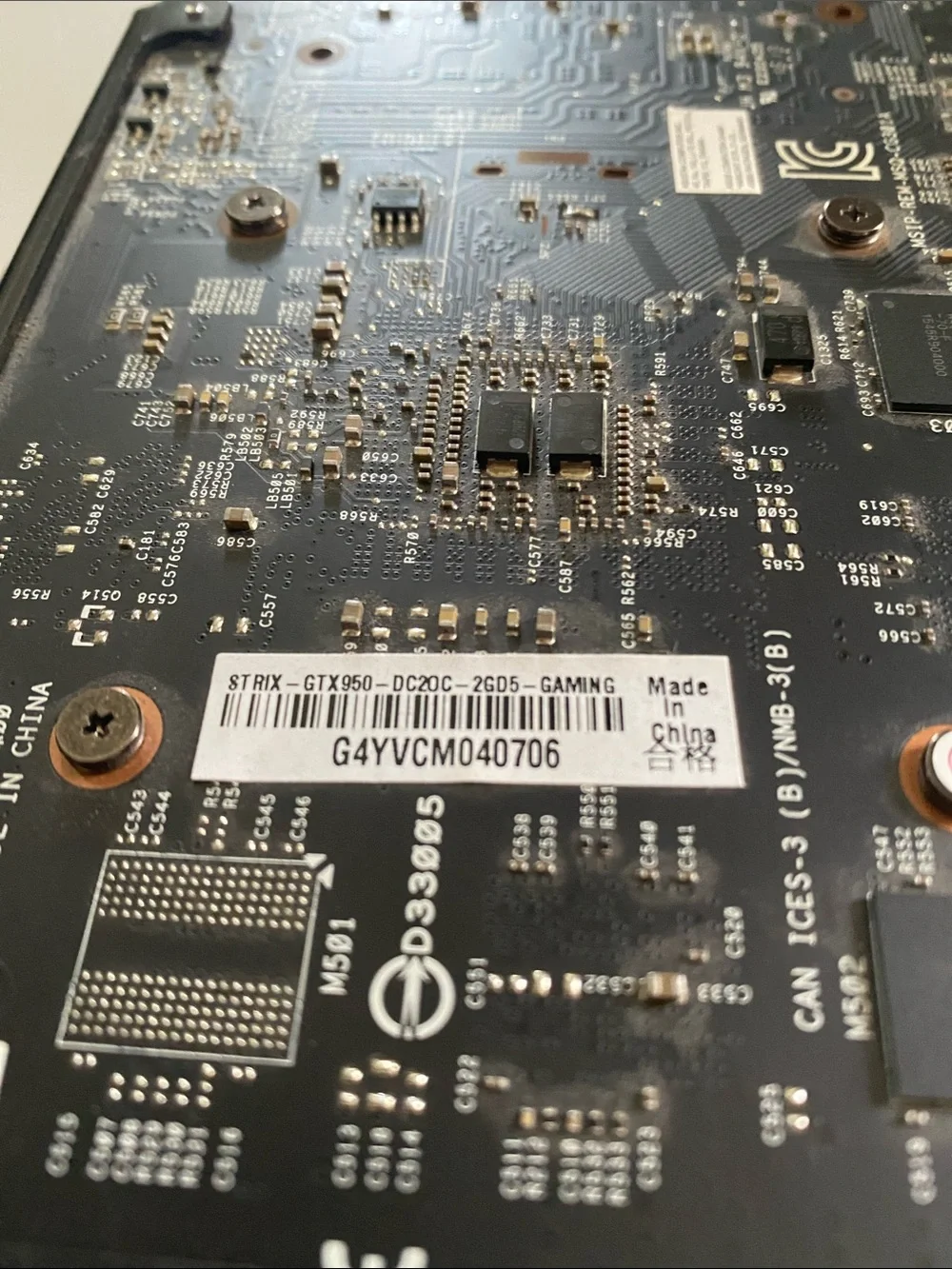 STRIX GTX 950 2GB5 GAMING WORKS GREAT!